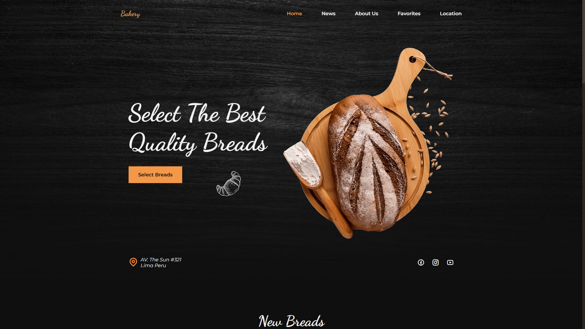 Bakery Website