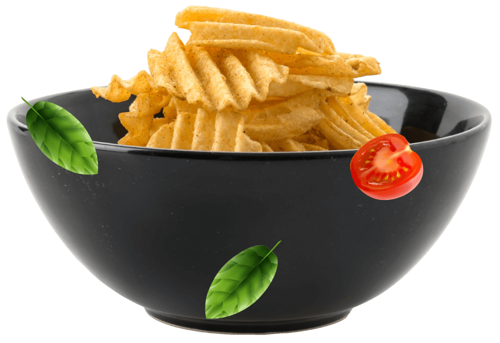 Chips in a Bowl