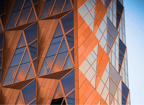 Building with Triangular Windows